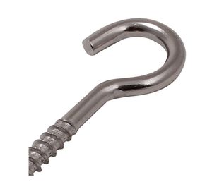 Cáncamo abierto niquelado N3 44 mm 5 un.