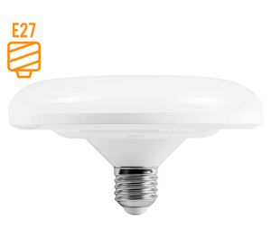 Panel led 40W 6500K Ufo negro