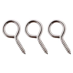 Cáncamo cerrado cobrizado 5x43 mm 3 unidades gris