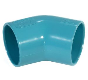 Codo 45° Línea hidráulica 20 mm