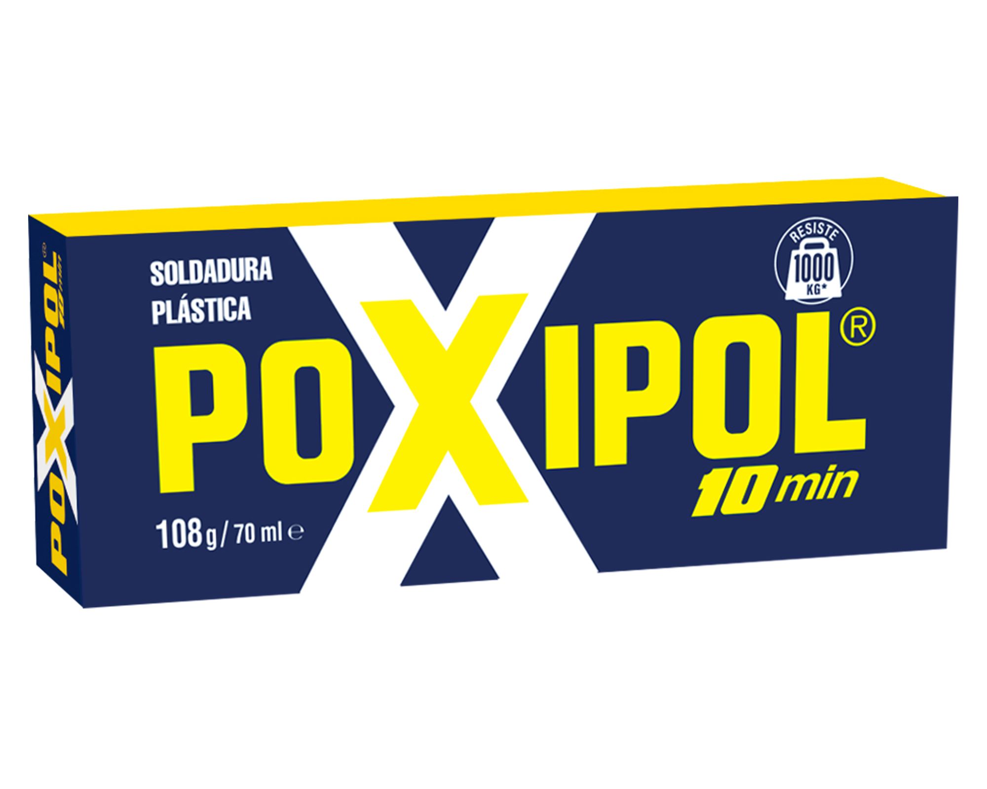 Adhesivo sintético 108 gramos Metálico azul