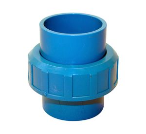 Unión Americana hidráulica para cementar 32 mm celeste