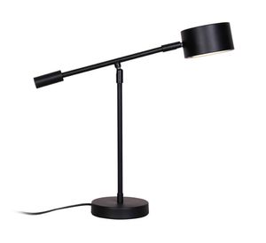 Lámpara escritorio LED Pastora negro luz cálida