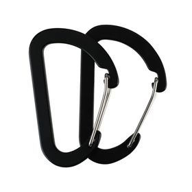 Mosquetón aluminio 2 piezas