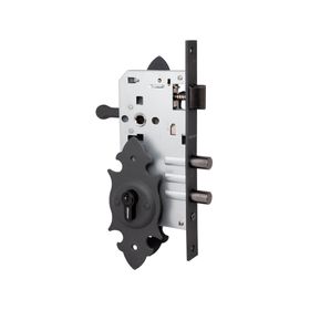 Cerradura embutir Trancura Negro