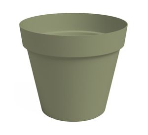 Maceta 18 cm plástico Capri eucaliptus