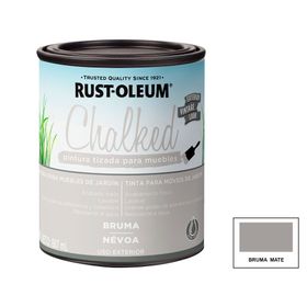 Pintura tizada exterior base agua 887 ml Chalked Interior bruma mate