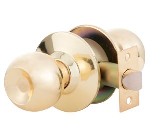 Cerraura baño Cilíndrica 101 bronce pulido