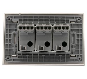 Toma doble 10-16A Terra Nobile café