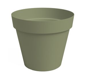 Maceta 14 cm plástico Capri eucaliptus