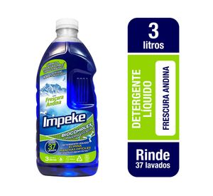 Detergente 3 litros Frescura azul