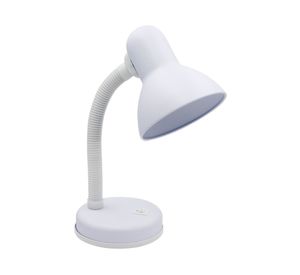 Lámpara de escritorio 40W E27 1L Flexible blanco