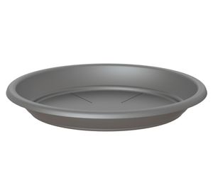 Plato plástico 30 cm Capri antracita