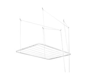 Tendedero techo 7091 blanco 2x56x90 cm