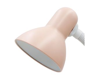 Lámpara de escritorio 40W E27 1L Flexible rosa