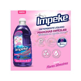 Detergente 3 litros Flores morado