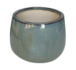 Maceta cerámica S Jade verde