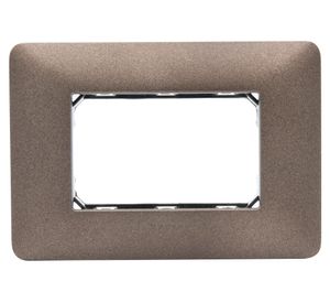 Toma doble 10-16A Modulos Matix rojo