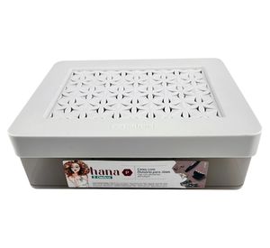 Caja organizadora joyas transparente 6 divisiones