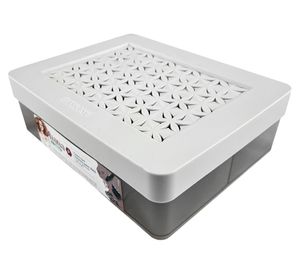 Caja organizadora joyas transparente 6 divisiones