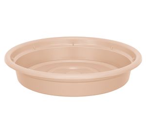 Plato base maceta Dura Kotta N° 8 rosa terra 3x20 cm