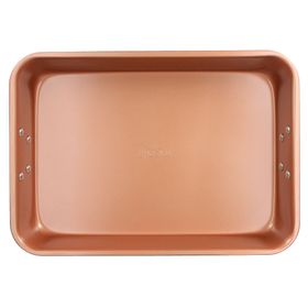 Asadera 40x28x7.5 cm con asas