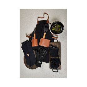 Guantes cuero parrilleros