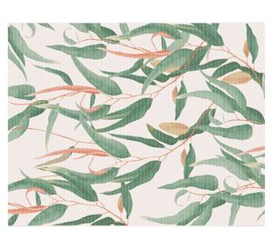 Alfombra Jade leaves polipropileno 120x170 cm