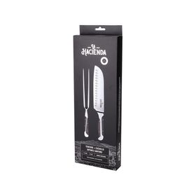 Tenedor + cuchillo 17 cm Master series