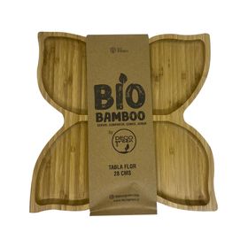 Tabla aperitivos 28 cm Bio Bamboo madera