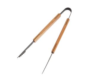 Pinzas asado 41x3.5 cm Acacia