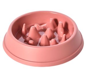 Plato mascota Anti ahogo rosa 500 ml