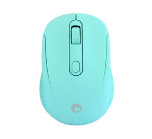Mouse óptico inalámbrico verde menta