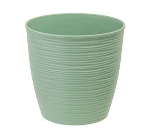 Macetero 18 cm estilo Piedra green terra