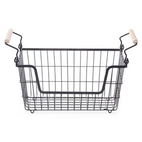 Canasto de almacenamiento negro