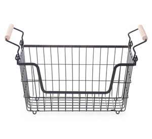 Canasto de almacenamiento negro