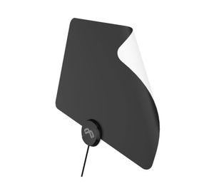 Antena TV digital HDTV Mega Flat negro/blanco