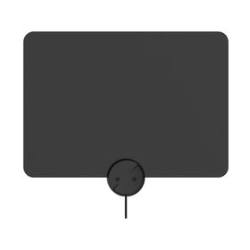 Antena TV digital HDTV Mega Flat negro/blanco