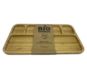 Tabla aperitivos 20 cm Bio Bamboo madera