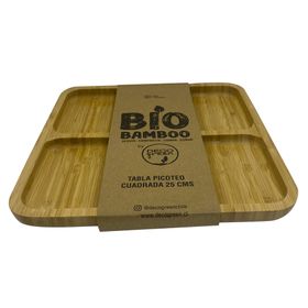 Tabla aperitivos 25 cm Bio Bamboo madera