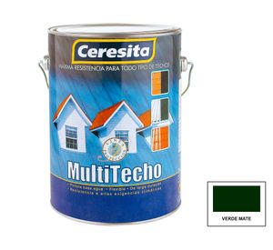 Pintura techo Multitecho 1 GL verde mate
