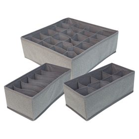 Pack organizador ropa interior 3 unidades