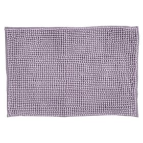 Piso baño Shaggy malva 50x70 cm