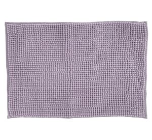 Piso baño Shaggy malva 50x70 cm