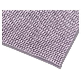 Piso baño Shaggy malva 50x70 cm