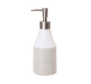 Dispensador jabón Bath gris claro