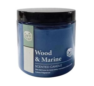 Velas 9.6 cm Frasco azul