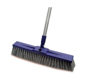 Escobillón municipal gris