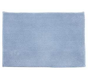 Piso baño Shaggy celeste 50x70 cm