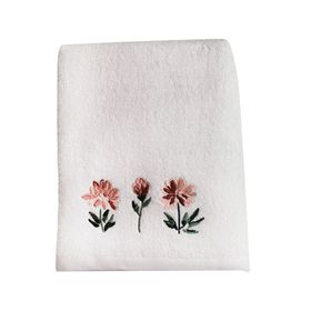 Toalla mano + toalla baño Flores